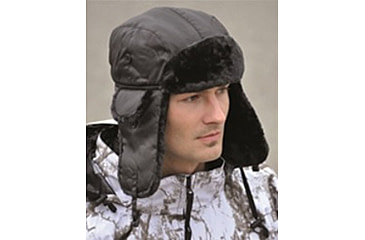 Image of MIL-TEC MA-1 Winter Pilot Hat - Mens, Black, Small, 12105002-902