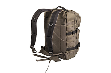 Image of MIL-TEC Ranger Assault Pack, 100% Polyester, Polyvinylchloride coated, Green/Black, 36L, 14002301