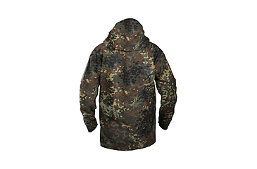 Image of MIL-TEC Gen II Trilam Wet Weather Jacket w/Fleece Liner - Mens, Flecktarn Camo, Small, 10616021-902
