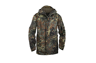 Image of MIL-TEC Gen II Trilam Wet Weather Jacket w/Fleece Liner - Mens, Flecktarn Camo, Small, 10616021-902