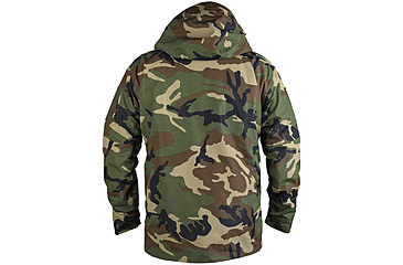 Image of MIL-TEC Gen II Trilam Wet Weather Jacket w/Fleece Liner - Mens, Woodland Camo, 2XL, 10616020-906