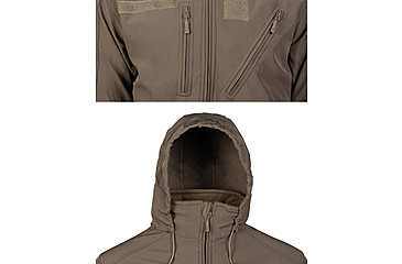 Image of MIL-TEC Softshell Jacket - Men's, Olive Drab, Small, 10864012-902