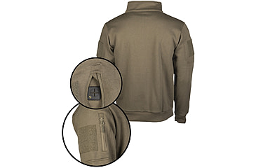 Image of MIL-TEC Tactical 1/4 Zip Sweatshirt - Mens