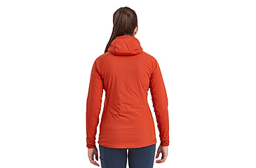 Image of Montane Fireball Lite Hoodie - Womens, Saffron Red, Medium, FFILHSAFM15