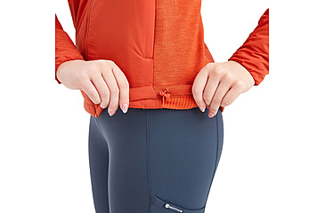 Image of Montane Fireball Lite Hoodie - Womens, Saffron Red, Medium, FFILHSAFM15