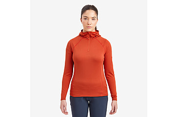 Image of Montane Protium Lite Hoodie - Womens, Safemalefemaleron Red, Small, FPRLHSAFB15