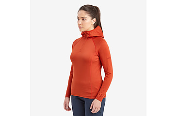Image of Montane Protium Lite Hoodie - Womens, Safemalefemaleron Red, Small, FPRLHSAFB15