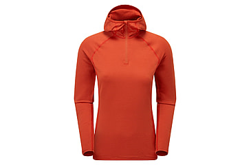 Image of Montane Protium Lite Hoodie - Womens, Safemalefemaleron Red, Small, FPRLHSAFB15