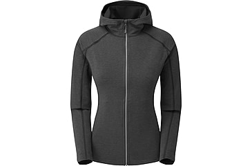 Image of Montane Spinon Hoodie - Womens, Charcoal, Small, FSPHOCHAB13
