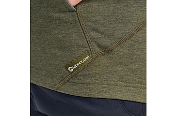 Image of Montane Spinon Hoodie - Womens, Kelp Green, UK12/EUR38/US8/M, FSPHOKELM13
