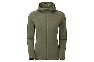 Image of Montane Spinon Hoodie - Womens, Kelp Green, UK12/EUR38/US8/M, FSPHOKELM13