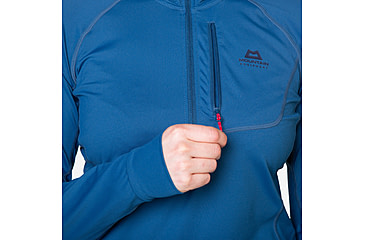Image of Mountain Equipment Aiguille Hooded Top - Womens, Majolica Blue, 14, ME-007144 NM-14