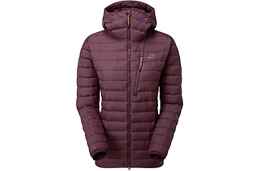 Image of Mountain Equipment Earthrise Hooded Jacket - Womens, Raisin, 12, ME006400Me01730Raisin12