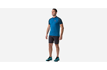 Image of Mountain Equipment Nava Short Sleeve Zip T - Mens, Sage/Fern, 2XL, 01813 Sage/FernXXL