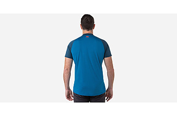 Image of Mountain Equipment Nava Short Sleeve Zip T - Mens, Sage/Fern, 2XL, 01813 Sage/FernXXL