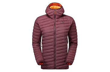 Image of Mountain Equipment Particle Hooded Jacket - Womens, Raisin/Mulberry, 14, Me01741Raisin/Mulberry14