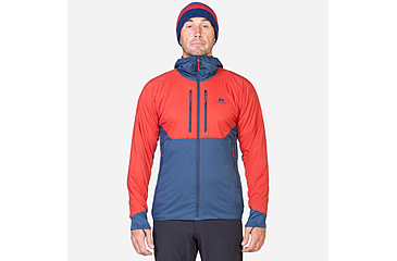 Image of Mountain Equipment Switch Pro Hooded Jacket - Mens, Redrock/Dusk, Small, ME006776Me01848R/DS