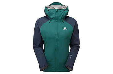 Image of Mountain Equipment Zeno Jacket - Womens, Deep Teal/Cosmos, 10, 01610 DeepTeal/Cosmos10