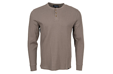 Image of Mountain Khakis Axe Thermal Henley Classic Fit - Mens, Fossil, S, O46024FOSSILS
