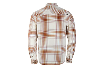 Image of Mountain Khakis Noda Flannel Shirt Classic Fit - Mens, Parchment, M, N41102PARCHMENTM