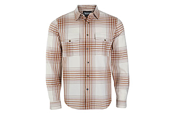 Image of Mountain Khakis Noda Flannel Shirt Classic Fit - Mens, Parchment, M, N41102PARCHMENTM