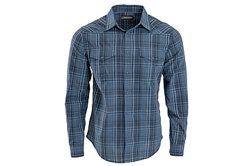 Image of Mountain Khakis Rodeo Long Sleeve Woven Shirt Classic Fit - Mens, Blue Ridge, XL, O77405BLUE RIDGEXL
