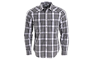 Image of Mountain Khakis Rodeo Long Sleeve Woven Shirt Classic Fit - Mens, Gunmetal, M, O77022GUNMETALM