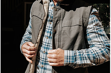 Image of Mountain Khakis Sullivan Ranch Vest Classic Fit - Mens, Jackson Grey, S, K70021JACKSON GREYS