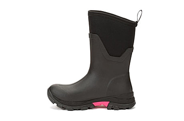 Image of Muck Boots Arctic Ice Grip A.T. Mid Boots - Womens, Black/Hot Pink, 11, ASVMA-404-PNK-110