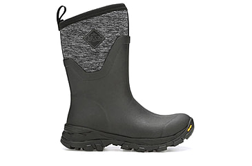 Image of Muck Boots Arctic Ice Grip A.T. Mid Boots - Womens, Black/Jersey Heather, 9, ASVMA-100-BLK-090