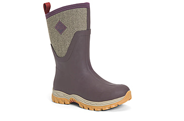 Image of Muck Boots Arctic Sport II Mid Boots - Womens, Wine Tasting/Herringbone, 5, AS2M-6TW-RED-050