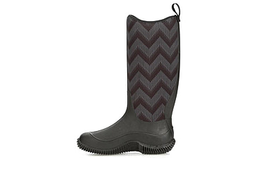 Image of Muck Boots Hale Multi-Season Boot - Womens, Black/Black Chevron, 11, HAW-1WAV-BLK-110