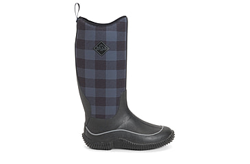 Image of Muck Boots Hale Multi-Season Boot - Womens, Black / Gray Plaid, 11, HAW-1PLD-BLK-110