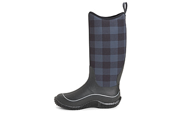 Image of Muck Boots Hale Multi-Season Boot - Womens, Black / Gray Plaid, 11, HAW-1PLD-BLK-110