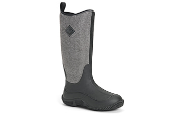 Image of Muck Boots Hale Multi-Season Boot - Women's, Black w/ Fuzzy Herringbone, 8, HAW-1HB-BLK-080