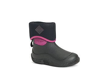Image of Muck Boots Hale Rubber Boots - Kids, Black/Magenta Digi Terrain Fade, 11, KBH-004-BLK-110