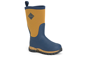 Image of Muck Boots Rugged II Outdoor Performance Boots - Kids, Navy/Tan, 13, RG2-902-TAN-130
