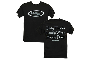 Image of Mud River Short Sleeve T-shirts- Medium Black MRTS-MBL