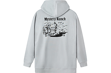 Image of Mystery Ranch Archer Elk Hoodie - Mens, Heather Grey, Extra Large, 113258-032-50-XL
