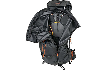 Image of Mystery Ranch Radix 57 Backpacks - Womens, Black/Sunset, Large, 113007-003-40