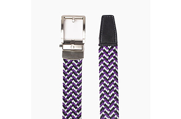 Image of Nexbelt Braided Belt, Black/Purple/Grey, Up to 50 Waist, PCD1961