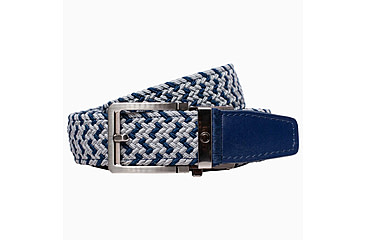 Image of Nexbelt Braided Belt, Navy/Grey, Up to 50&quot; Waist, PCD5068