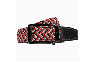 Image of Nexbelt Braided Belt, Red/Grey/Black, Up to 50&quot; Waist, PCD5051
