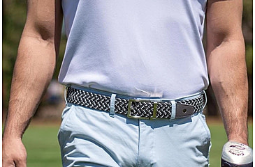 Image of Nexbelt Braided Charcoal Golf 2.0 Belt, Black/Grey/Dark Grey, One Size, PCD8056