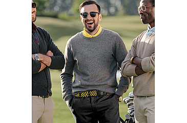 Image of Nexbelt Braided Golf Belt, Black/Gold, PCD9879