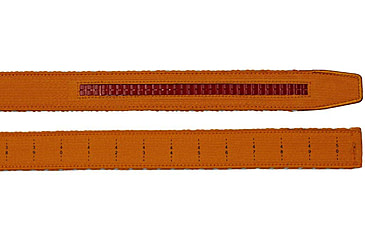 Image of Nexbelt Braided Golf Belt, Brunt Orange/White, PCD9848