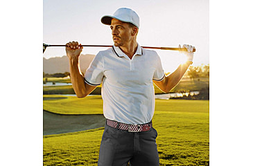 Image of Nexbelt Braided Golf Belt, Marron,White, PCD9831