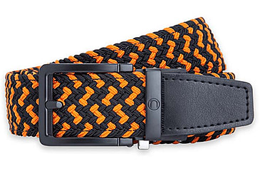 Image of Nexbelt Braided Golf Belt, Orange,Black, PCD0384