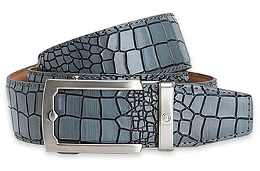 Image of Nexbelt Crocodile Belt, Dark Grey, PCR9169