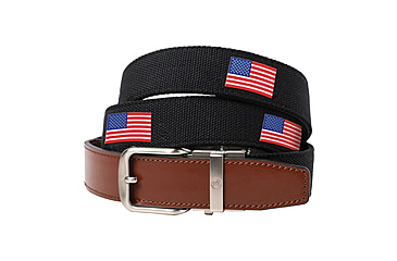 Image of Nexbelt Embroidered USA Belt, Black, Up to 50&quot; Waist, CEP2265